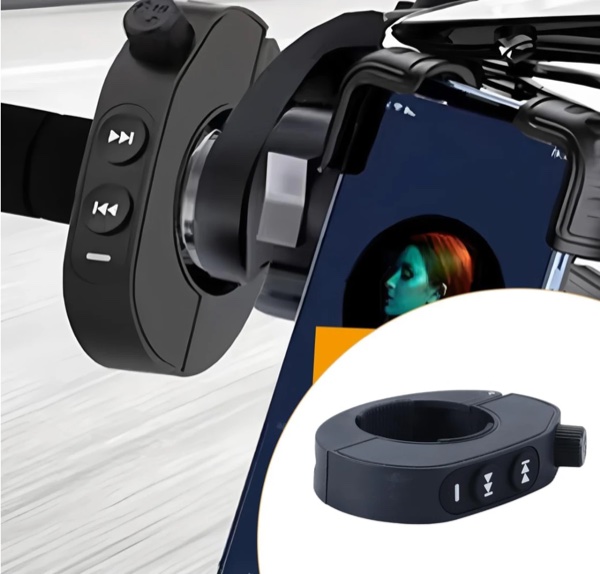 Bluetooth-Lenker-Fernbedienung am Lenker